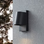 Stagnone LED outdoor wall light in black