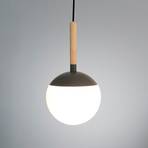 Metal element in dark grey - Mine hanging lamp