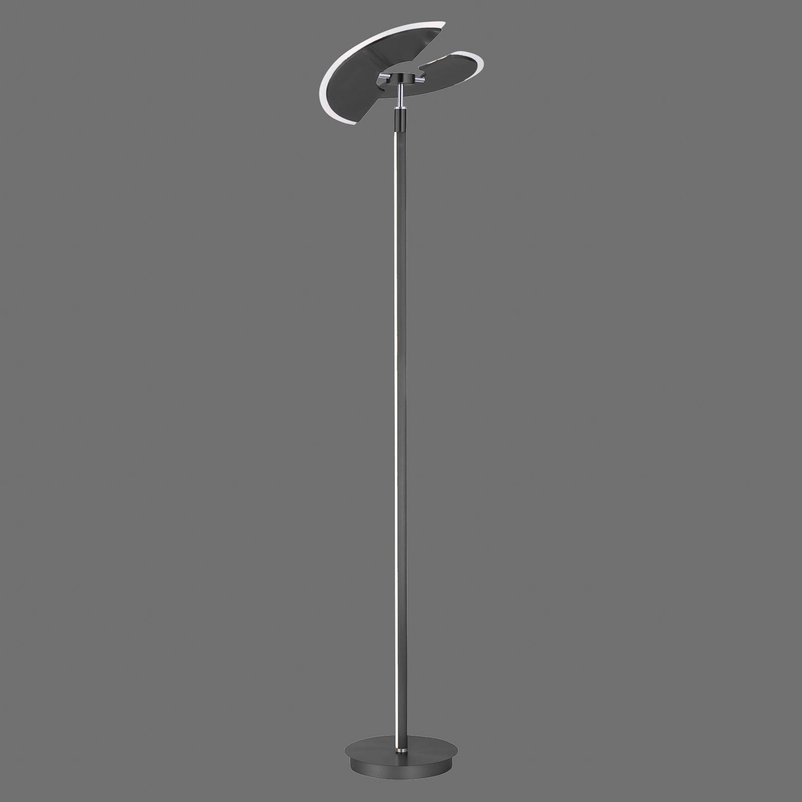 PURE Mutil lampadaire LED variateur CCT anthracite