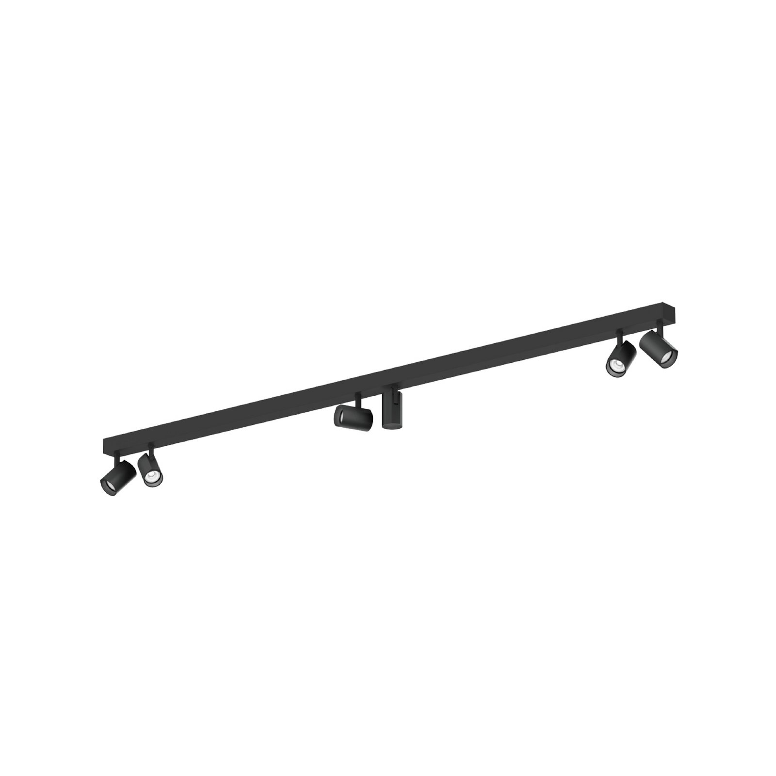 WEVER & DUCRÉ LED тавански прожектор Ceno 6.0, черен, 2700 K