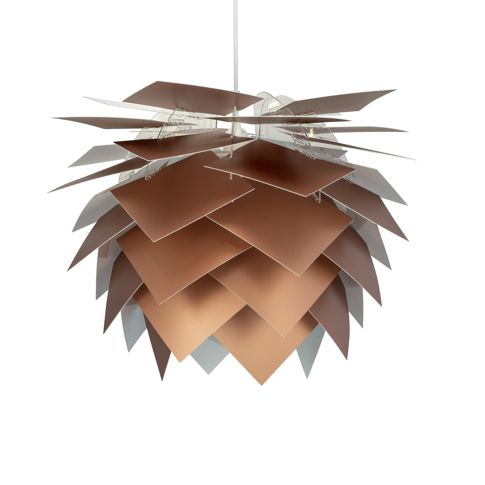 Dyberg Larsen Suspension Illumin small, couleur cuivre