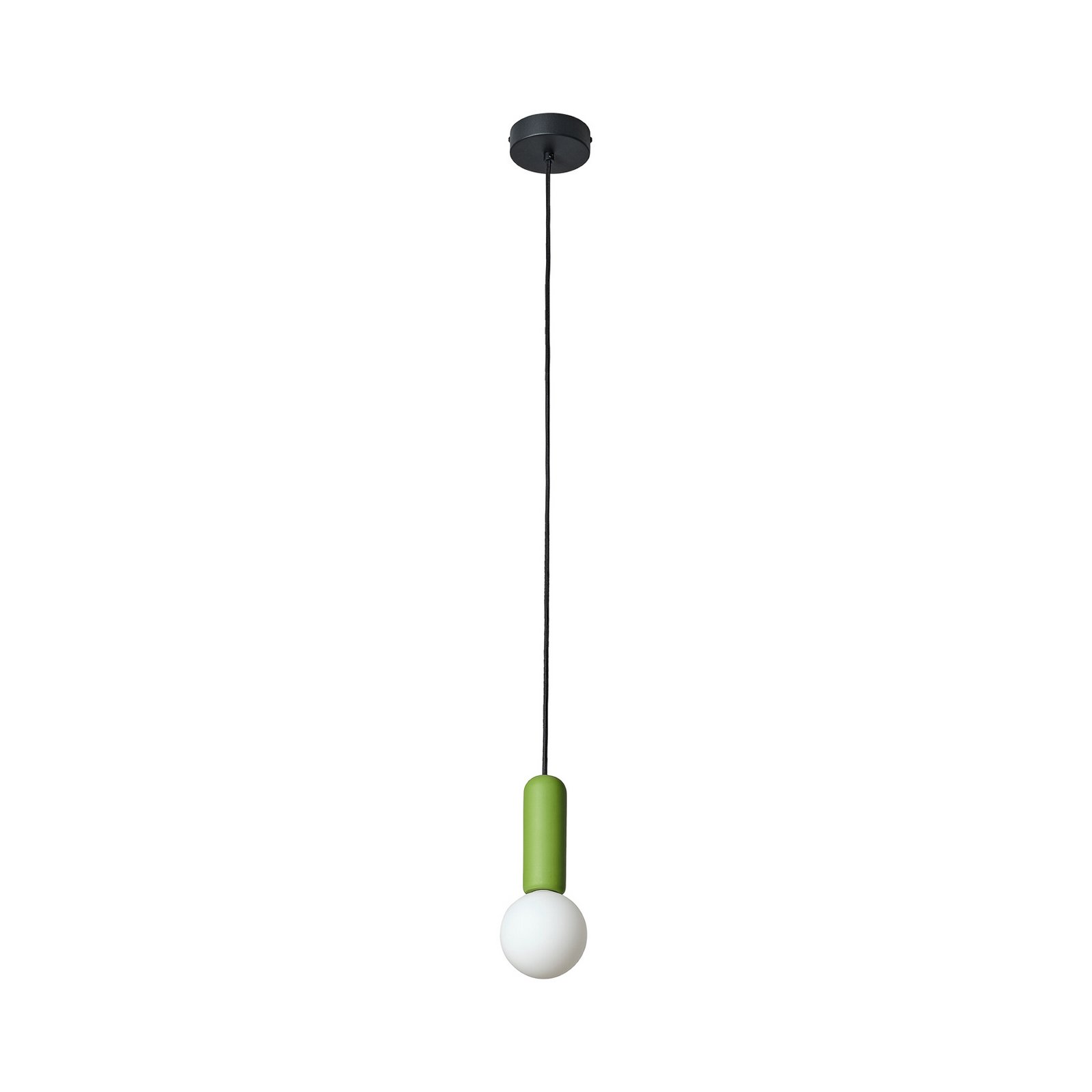 Lampada a sospensione OSRAM Decor Concrete Mic, verde, cemento, G9