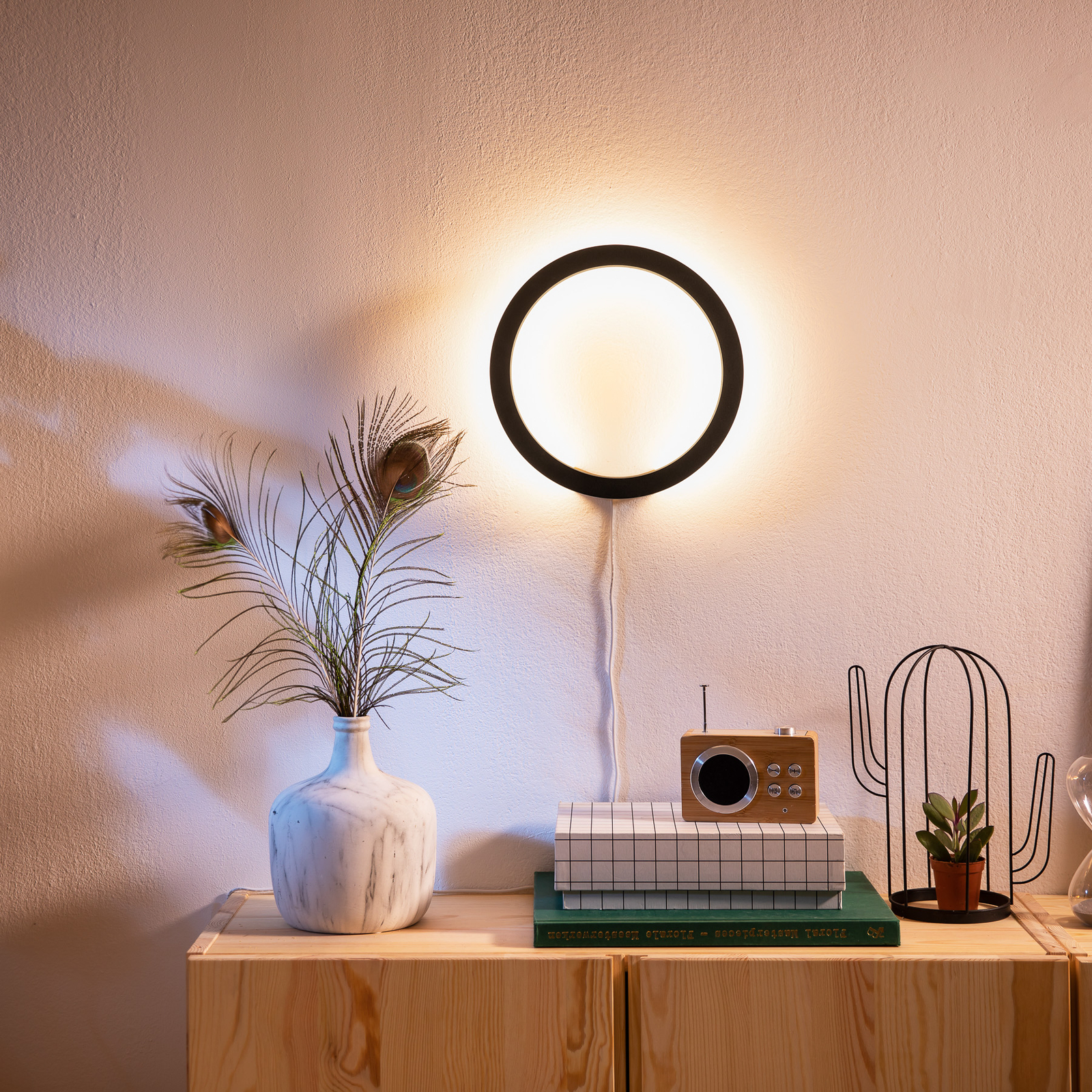 Philips hue White and color Ambiance sana pared lámpara Bluetooth negro 