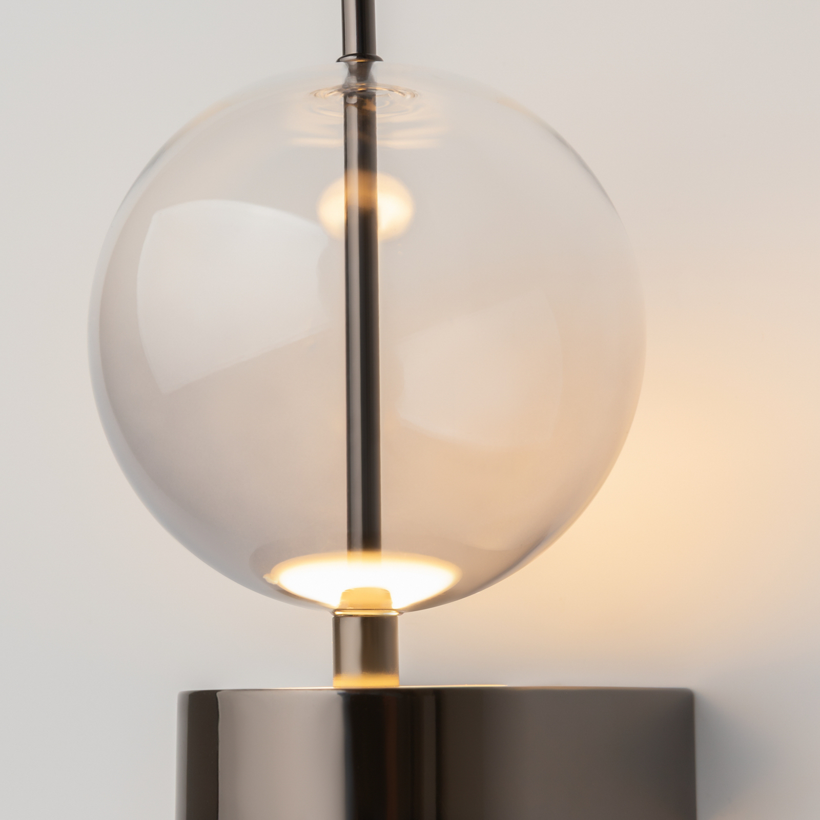 LED sieninis šviestuvas „DOUBLE MOON“, dūminės pilkos spalvos, aukštis 43 cm, LED sieninis šviestuvas „DOUBLE MOON“, dūminės pilkos spalvos, aukštis 43 cm,