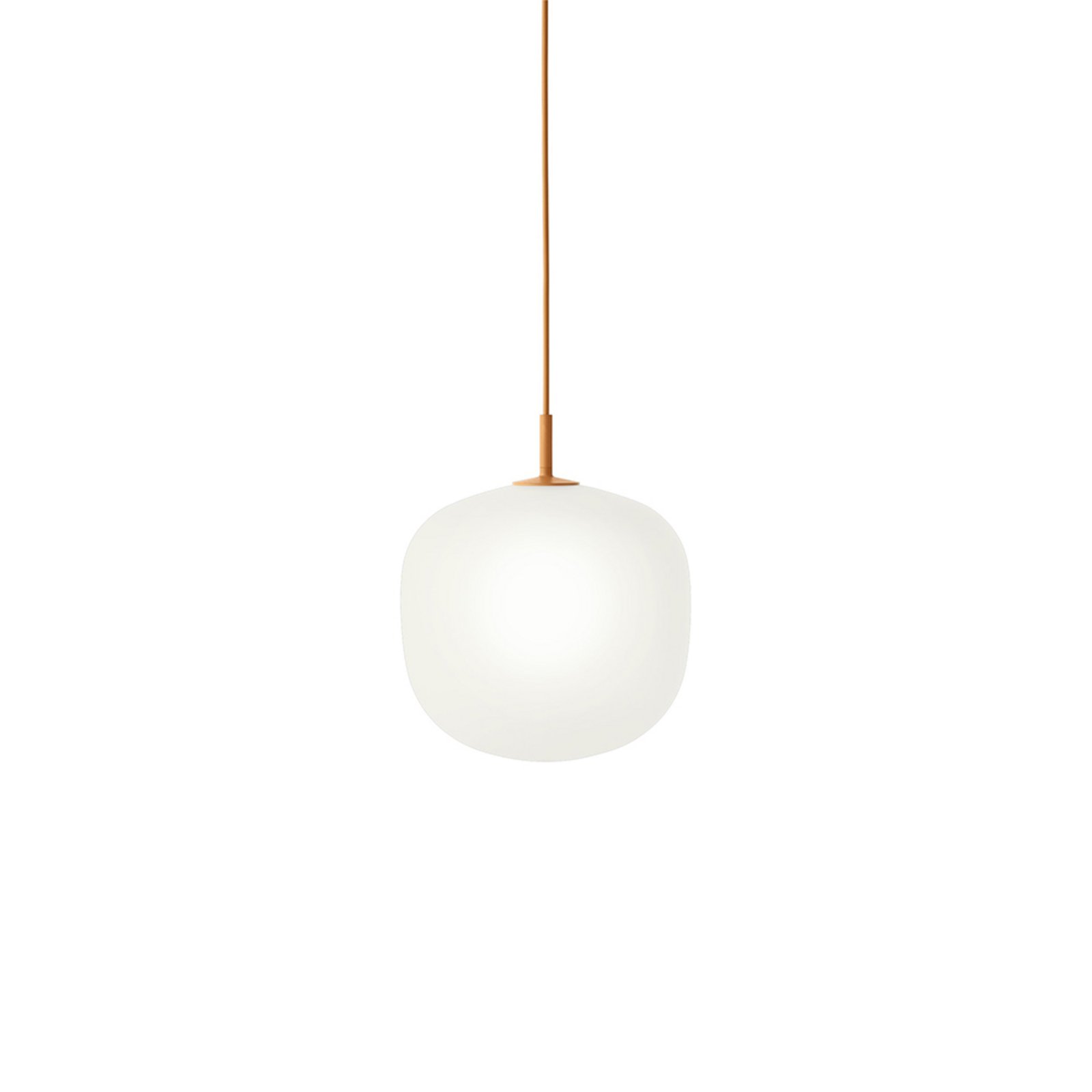 Rime Závěsná Lampa Ø25 White/Orange - Muuto