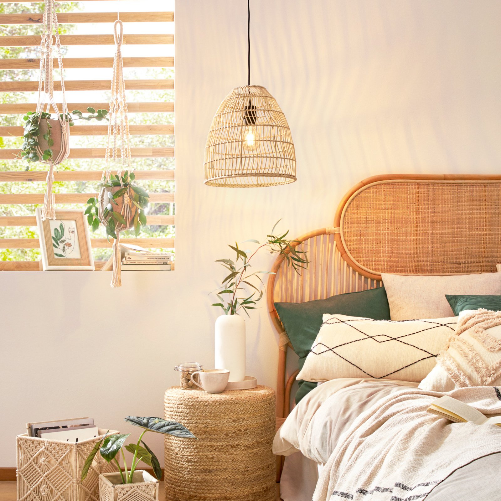 Ayesgarth-riippuvalo, rottinkivarjostin