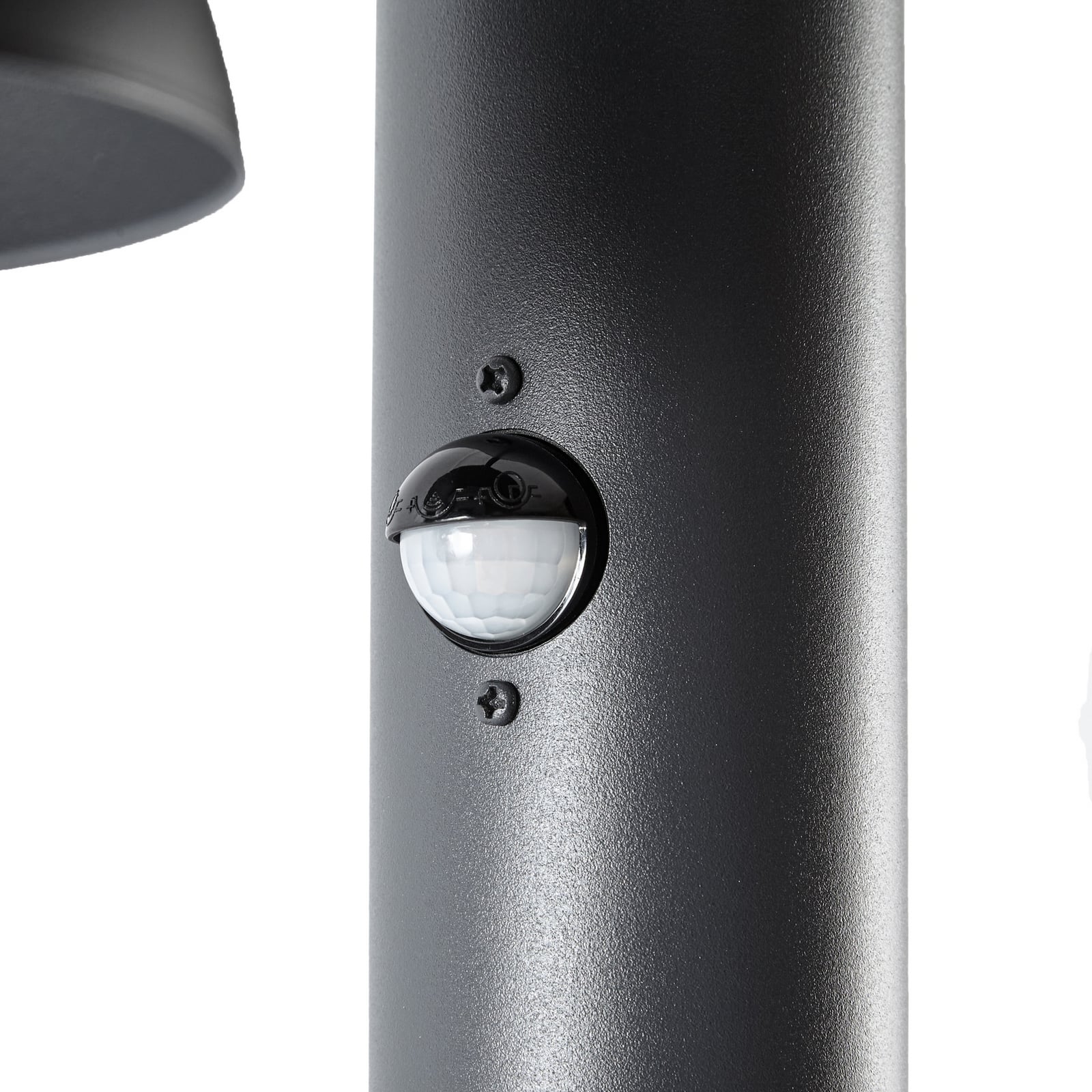 Montaro LED-Wegeleuchte, anthrazit, 100 cm, Sensor, Aluminium, IP54 - Lucande