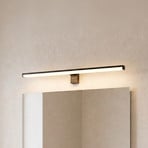 Aplique LED Lino, negro mate/blanco