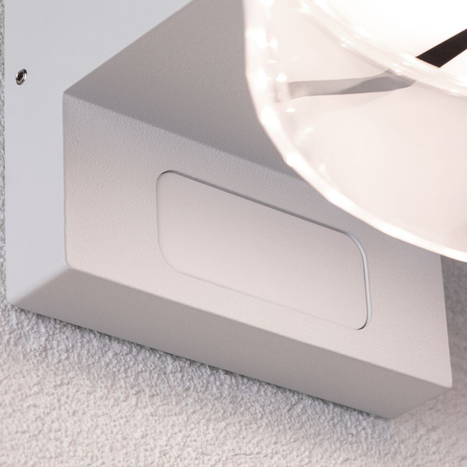 Capera Buiten Wandlamp met Sensor SWR Wit - Paulmann