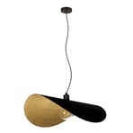 Závěsné světlo Saceda, 80 cm černá/zlatá - EGLO Stars of Light