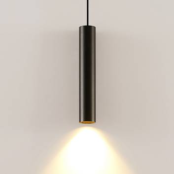 Arcchio Ejona lampa wisząca, wysokość 35 cm czarna