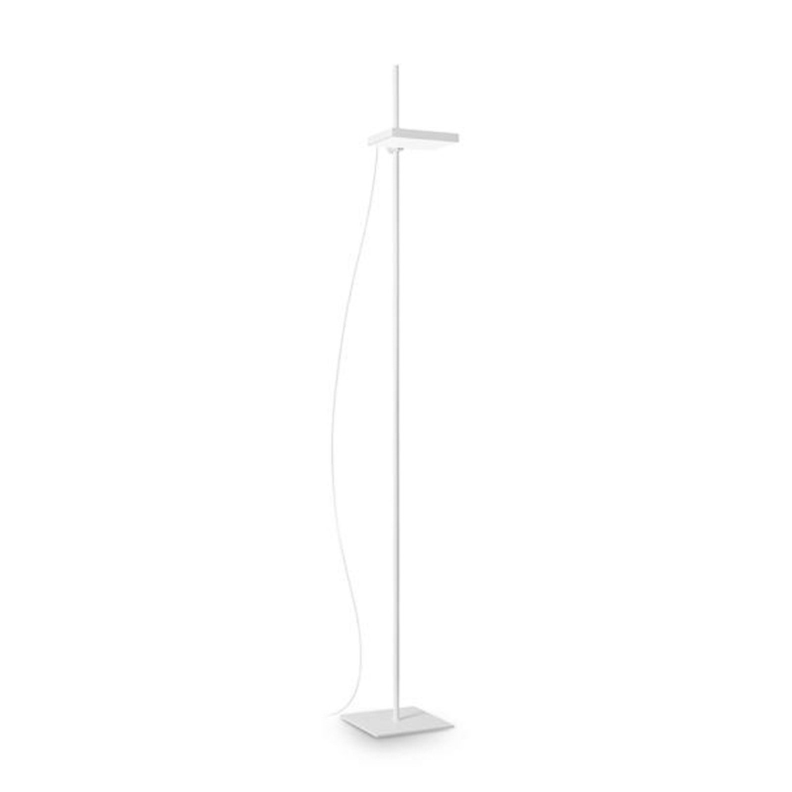 "Ideal Lux" LED grindų šviestuvas "Lift", baltas, metalas, aukštis 180 cm