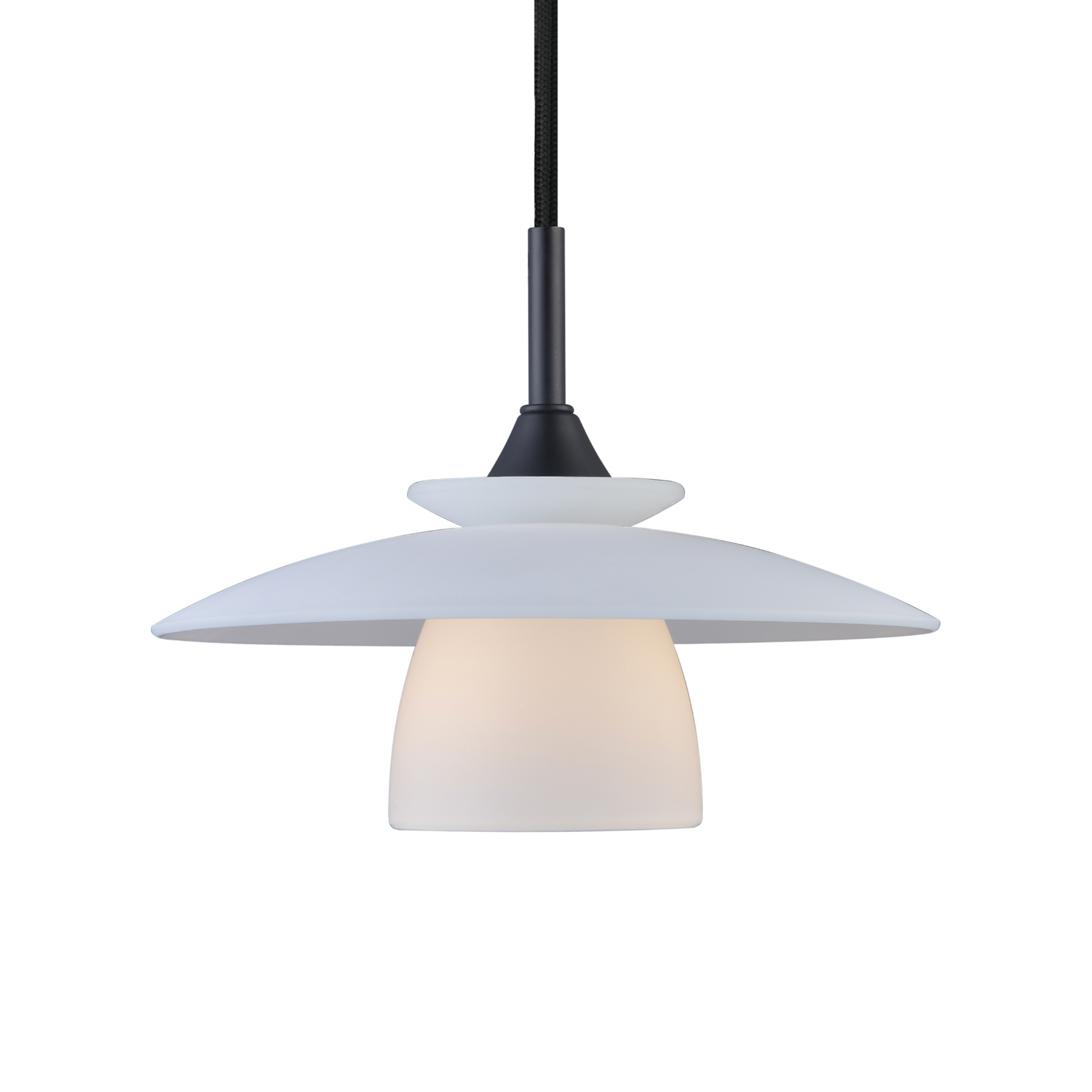 SCANDIC Hängeleuchte, Opalglas, Ø 20 cm, G9 - Halo Design