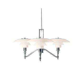 PH 3/2 Akademi Pendelleuchte Chrome Plated - Louis Poulsen