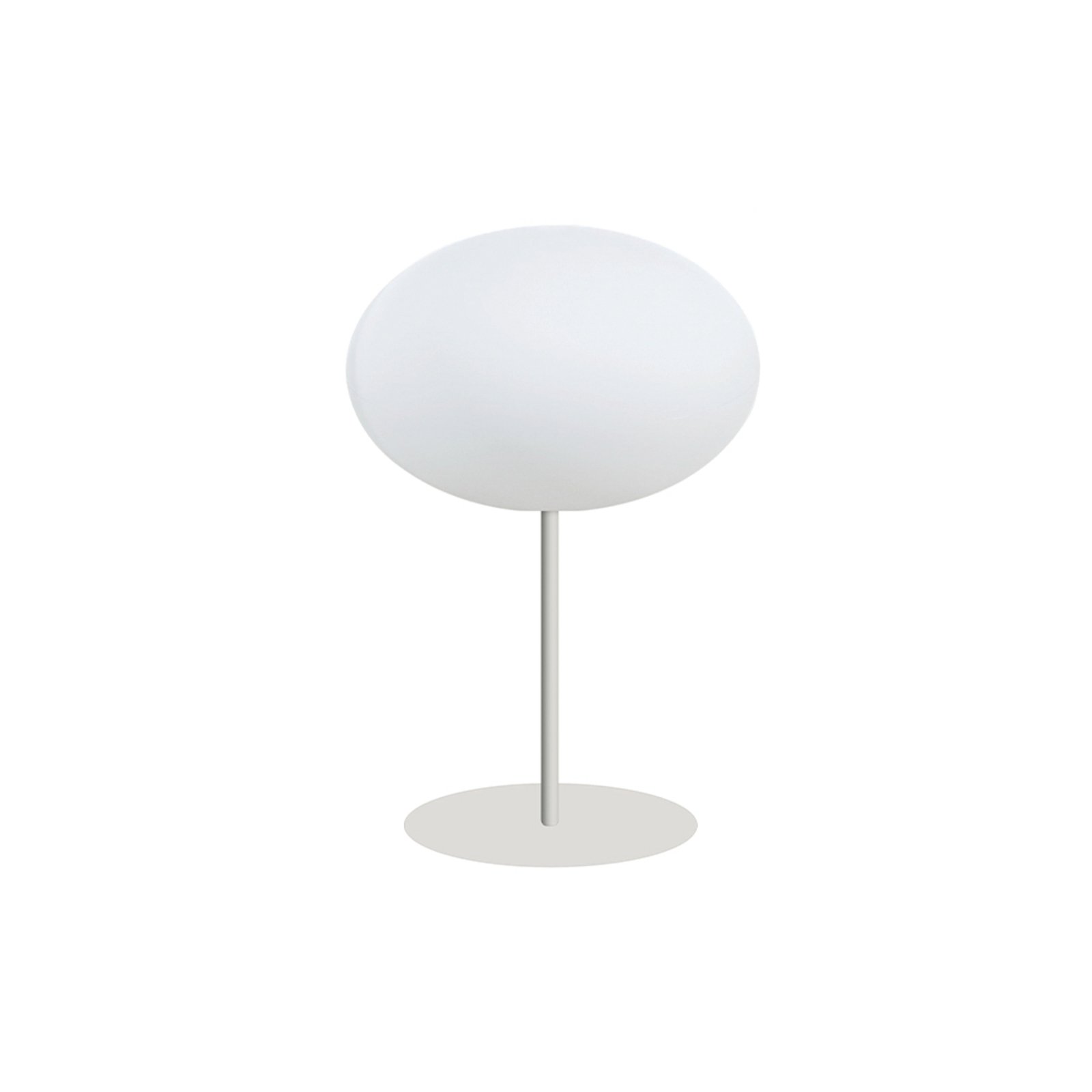 Eggy Pin Stolní Lampa Ø32 Opal White/White Lacquered - CPH Lighting