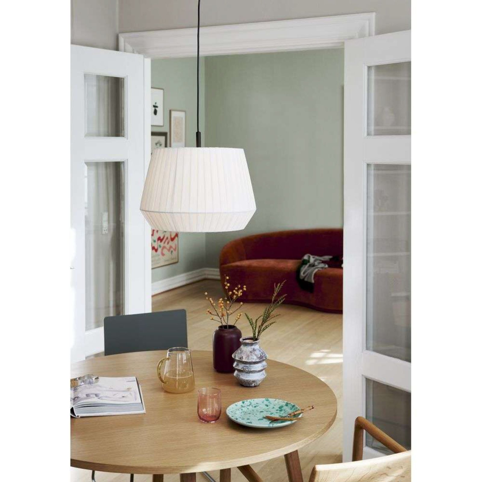 Dicte 40 Lustră Pendul White - Nordlux