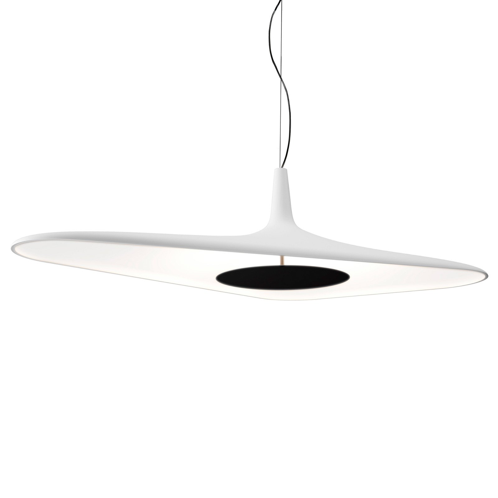 Luceplan Soleil Noir - LED hanglamp, wit