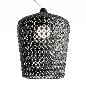 Kabuki Lámpara Colgante Negro - Kartell
