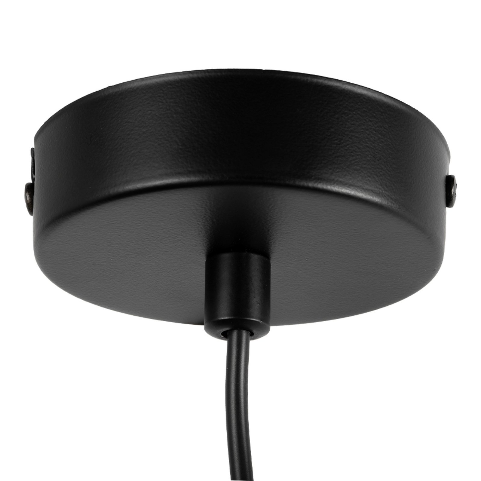 Cordano lógó világítás, fekete, Ø 48 cm, fém