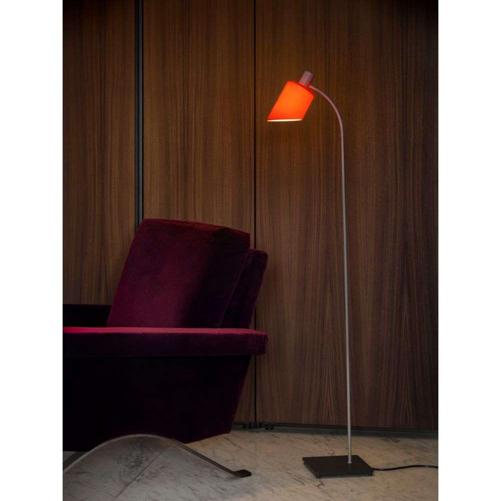 Lampe de Bureau Reading Állólámpa Red - Nemo Lighting