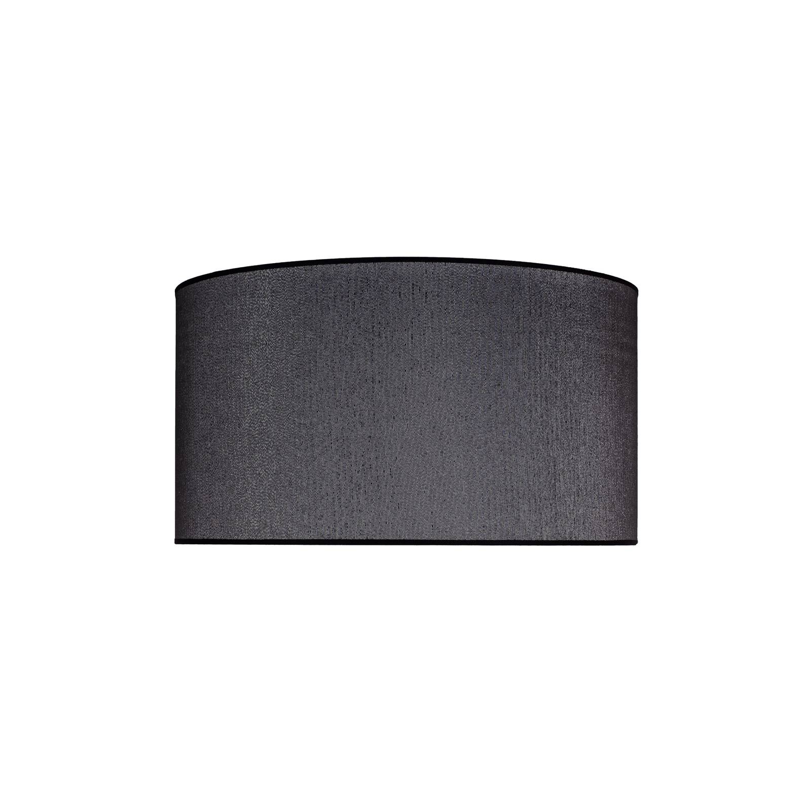 Euluna Roller lampshade Ø 40 cm, black/silver