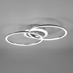 Venida LED ceiling light, ring design