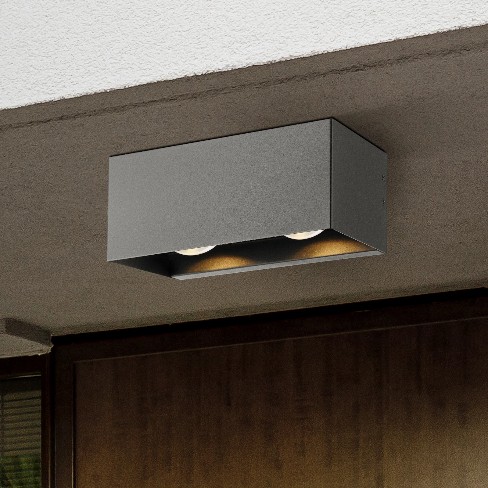 EGLO Lesmo LED-Außenwandleuchte, Up- und Downlight