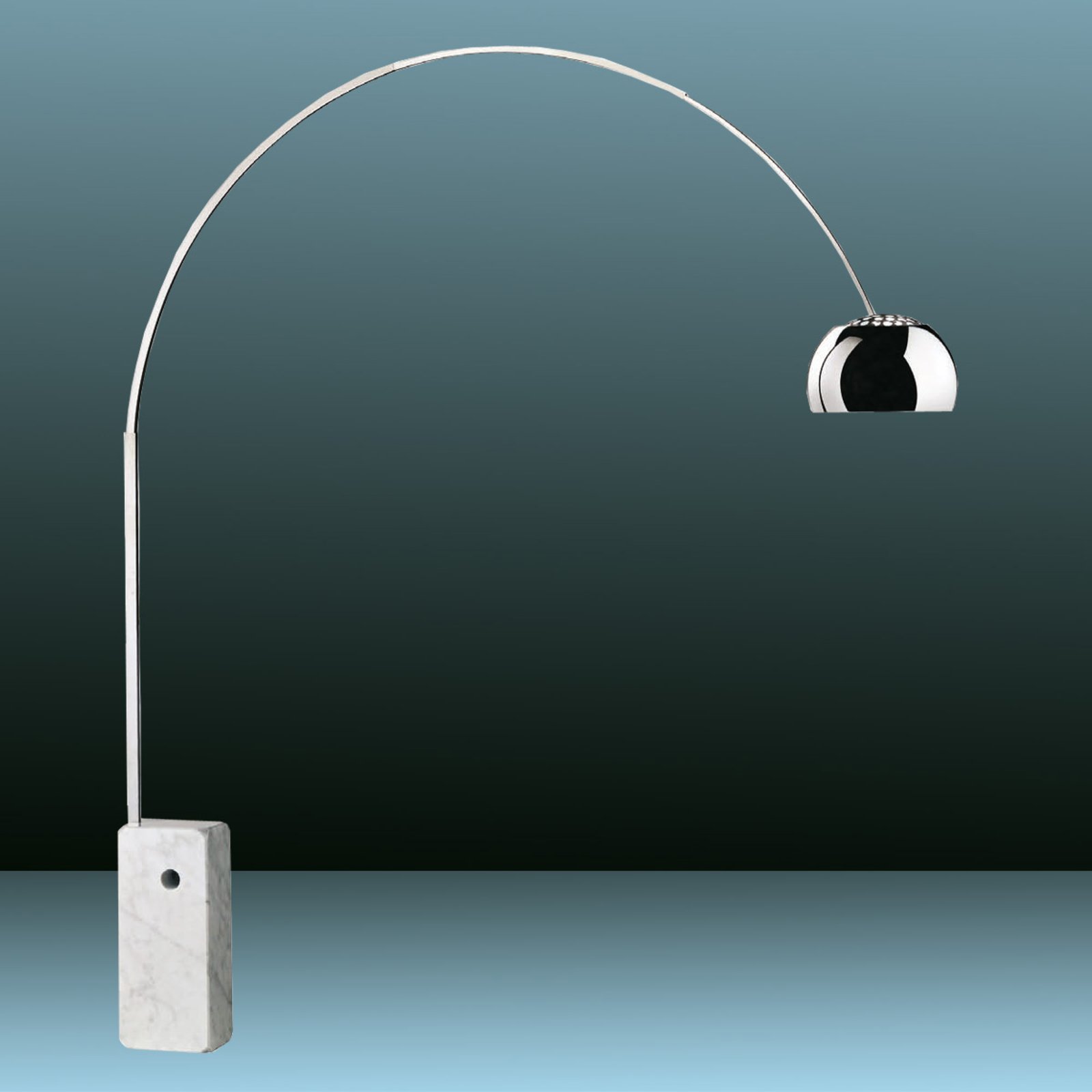 FLOS Arco - lampadaire arqué de designer LED