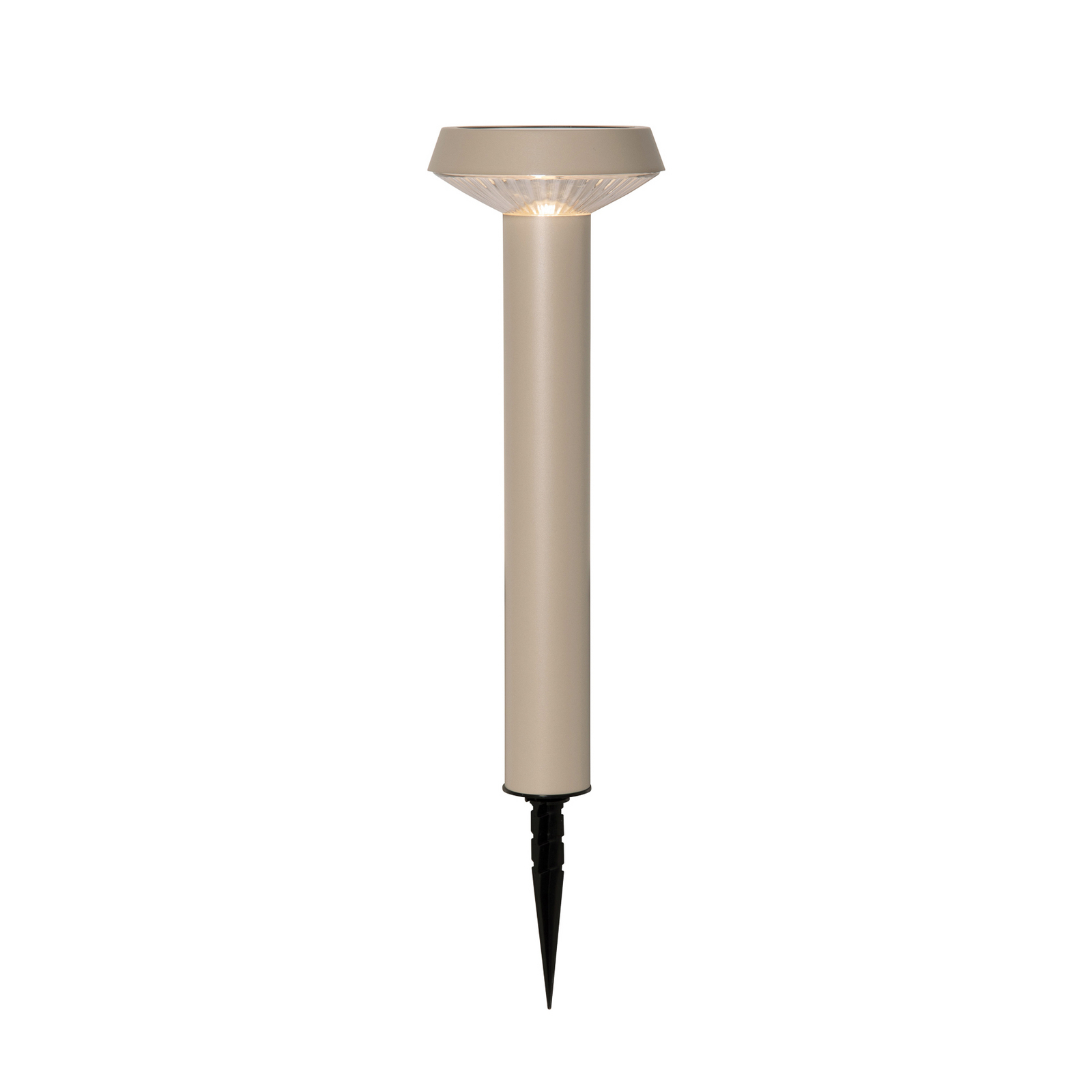 LED grondspies lamp Casa, beige, hoogte 45 cm
