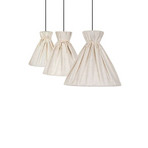 Lola 3 Taklampa Ecru/Beige/Black - Envostar