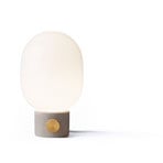 JWDA Stolová Lampa S Light Grey/Brass - Audo Copenhagen