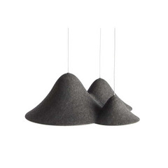 Panorama Pendelleuchte Small Mix Black/Grey - Loom Design