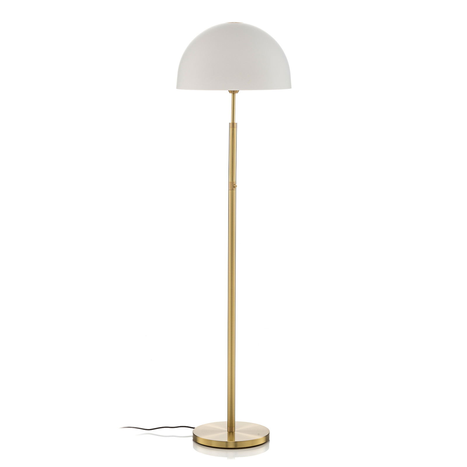 Rothfels Laurena LED floor lamp glass, brass