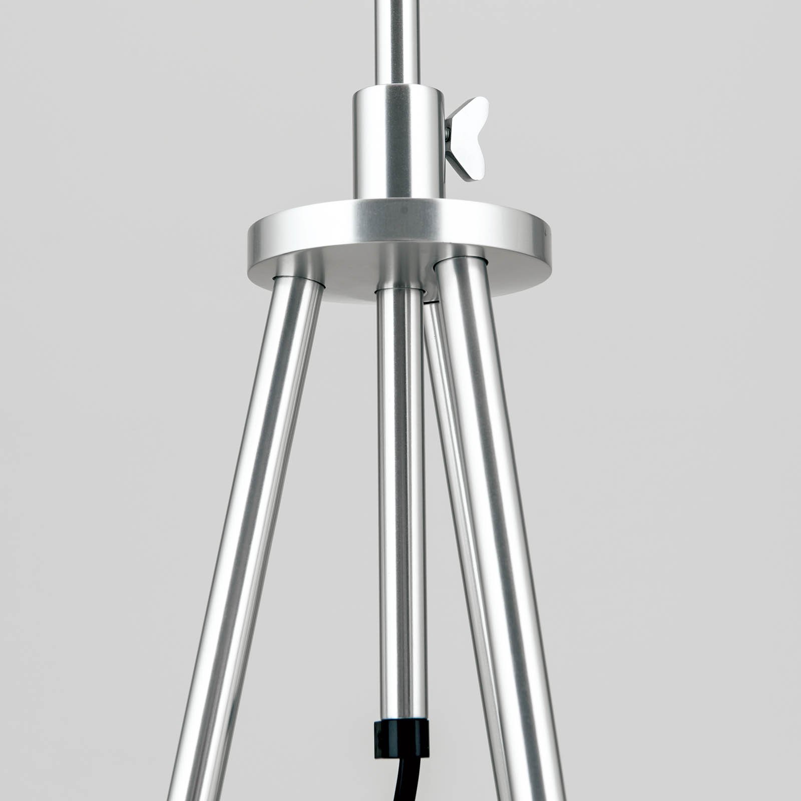 Roger floor lamp, tripod, height-adjustable