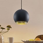 Lucande Sivanel hanging light, one-bulb, 25 cm