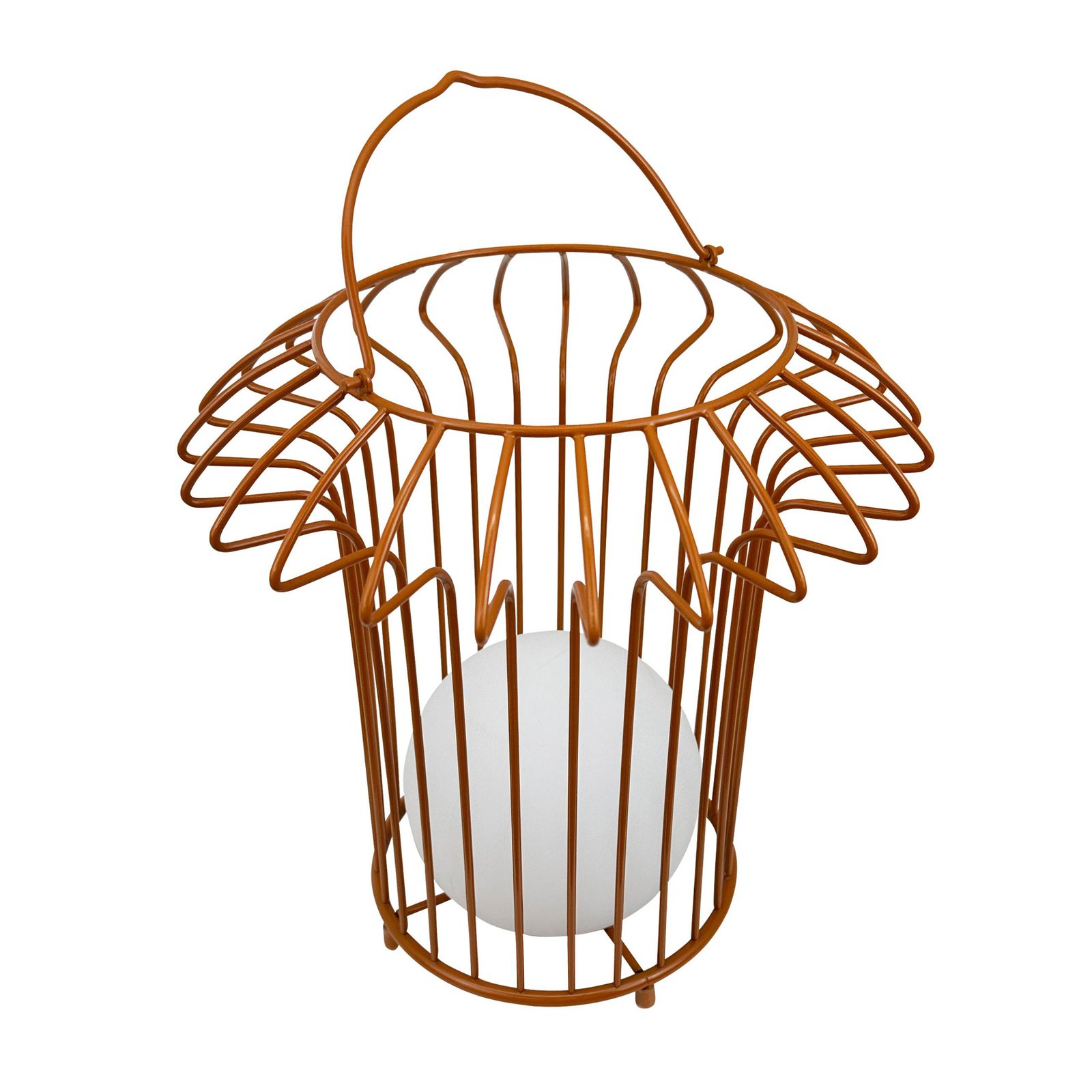 Basket Outdoor Lantern Terracotta - DybergLarsen