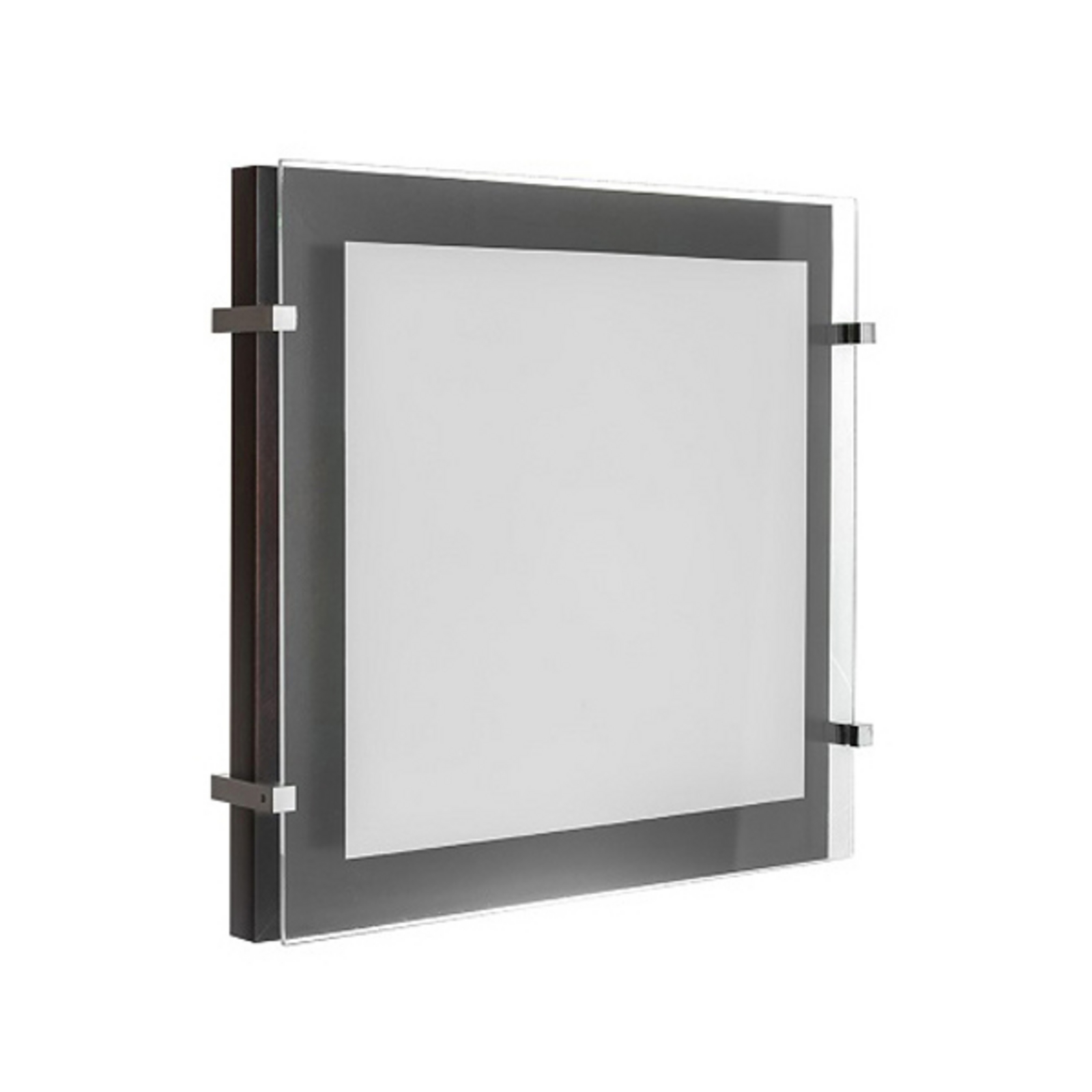 Deckenleuchte P1 aus Holz und Glas