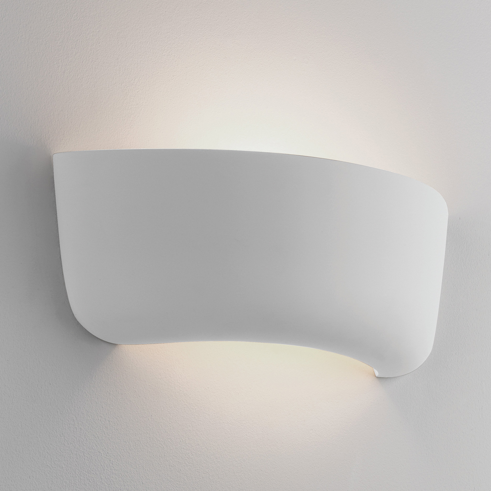 Astro Gosford 340 wall light, ceramic, 34 cm, for Living / Dining Room, ceramic, E27, 12 W, energy efficiency: A++, W: 34 cm, H: 12 cm