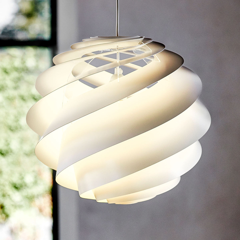LE KLINT Swirl 3 - Designer-Hängeleuchte in Weiß