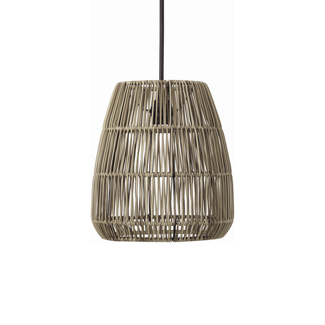 PR Home Saigon Hängelampe grau Ø 28 cm Kabel 2,5m