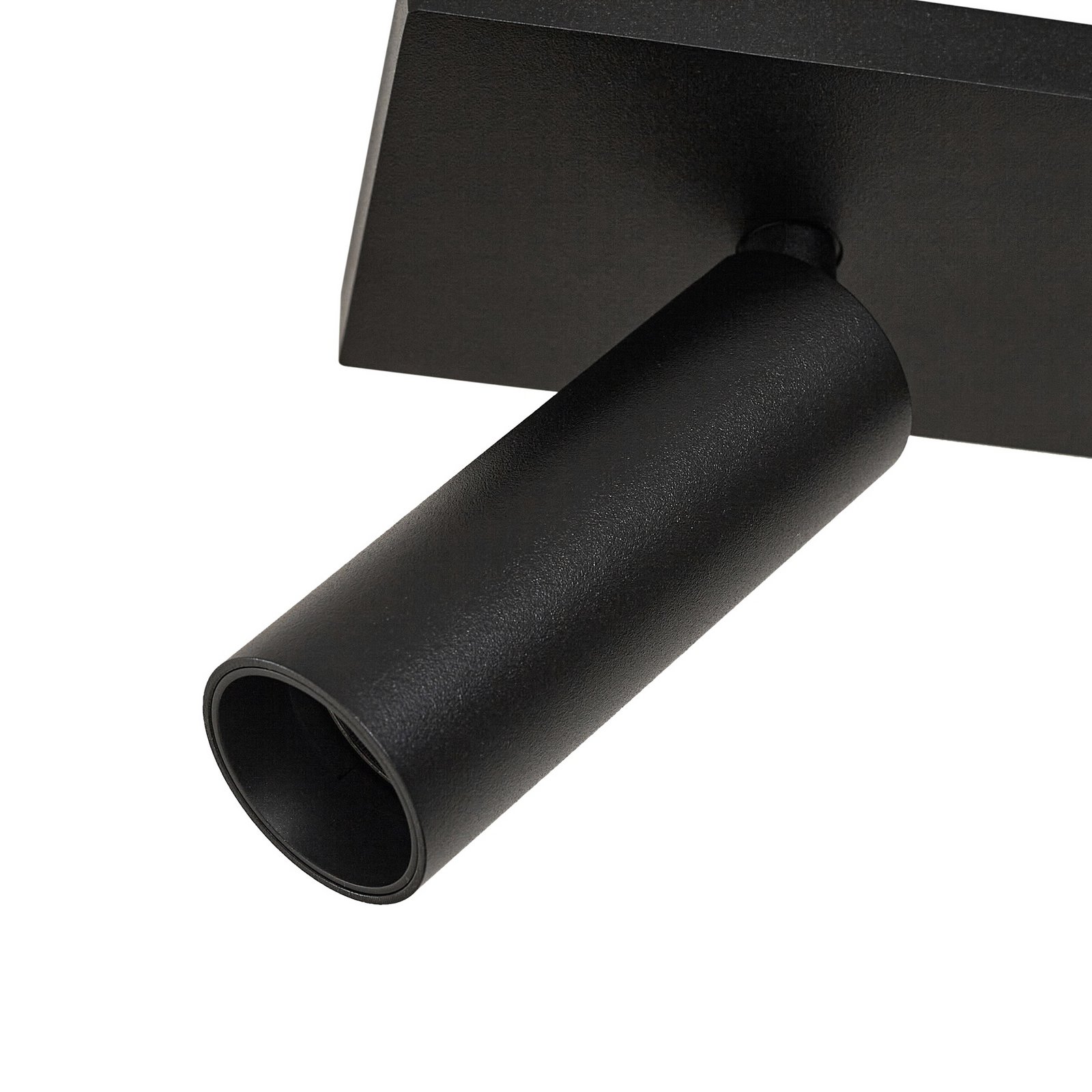 Arcchio Brinja Slim ceiling spotlight, black, 3-bulb GU10 MR11