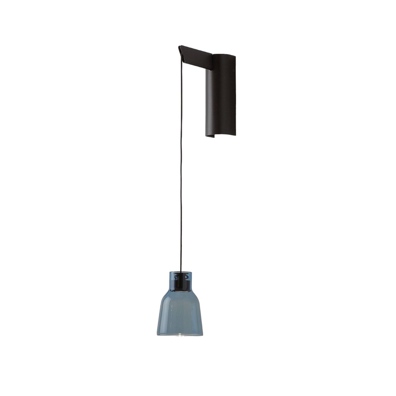 Bover Drip A/01 LED-Wandleuchte, blau günstig online kaufen