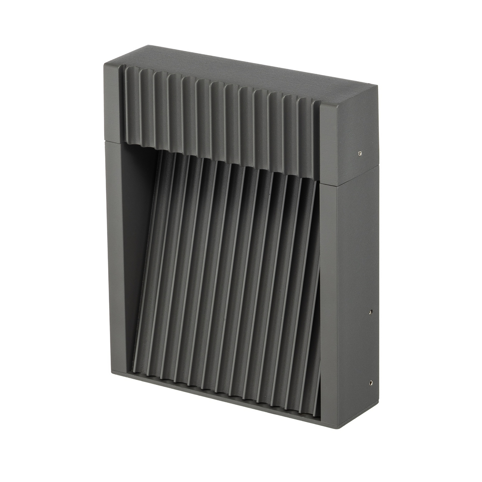 Tavion LED venkovní nástěnné svítidlo, antracit, IP65, 16 cm - Lucande Tavion LED venkovní nástěnné svítidlo, antracit, IP65, 16 cm - Lucande