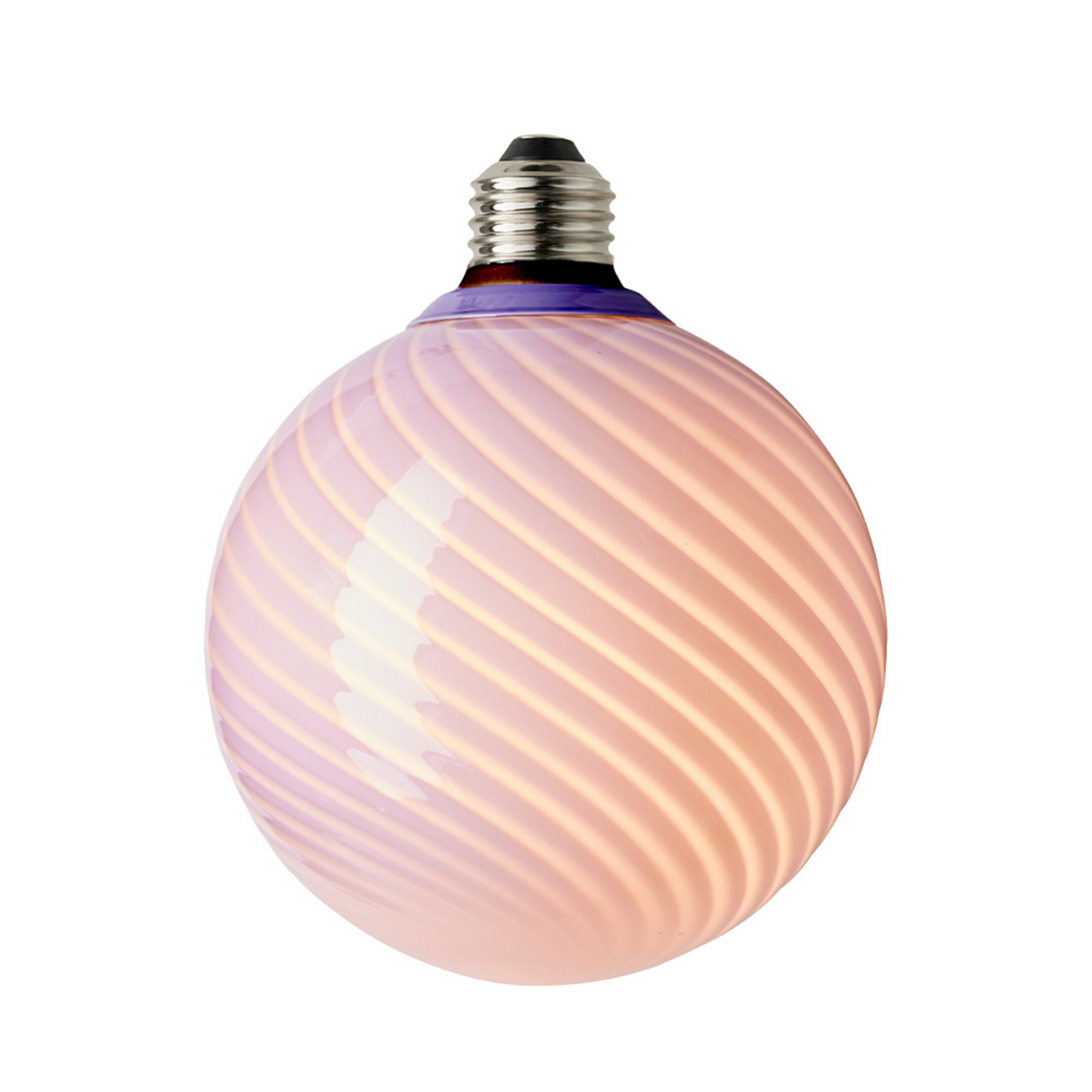 Lampadina LED Candy 3,5W Ø125 3-step Dim. Chiaro Viola E27 - Colors