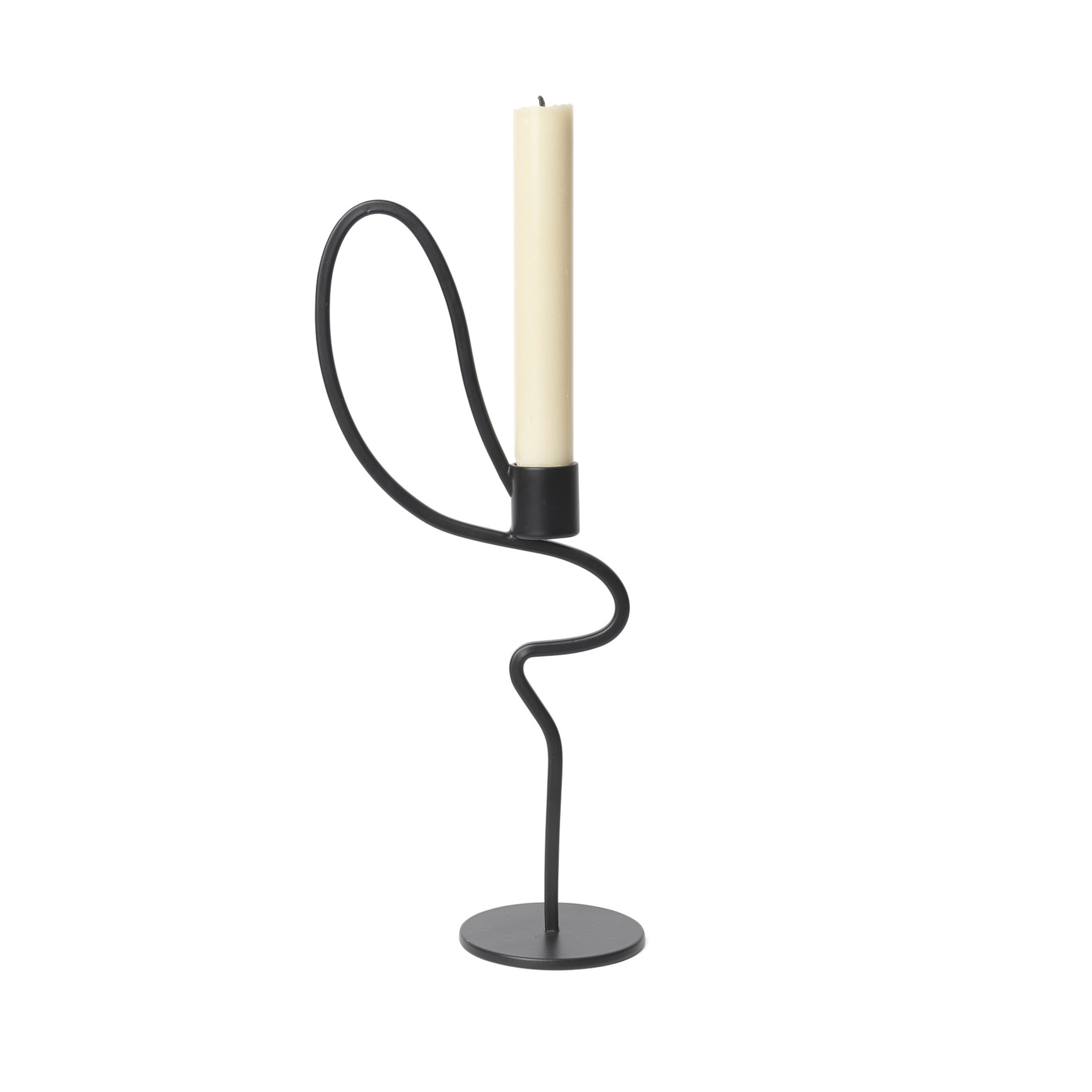 Valse Suporte de Velas High Black - Ferm Living