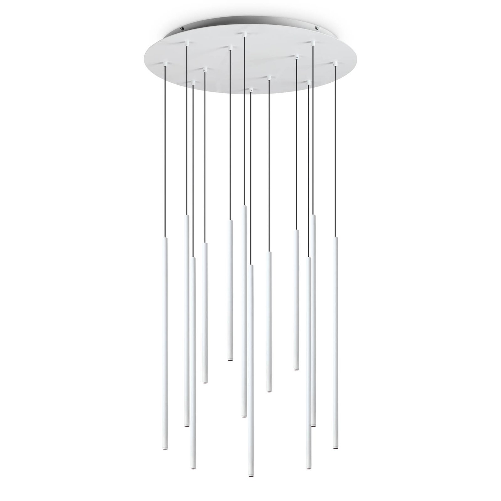Ideal Lux Filo LED hanglamp 12-lamps wit