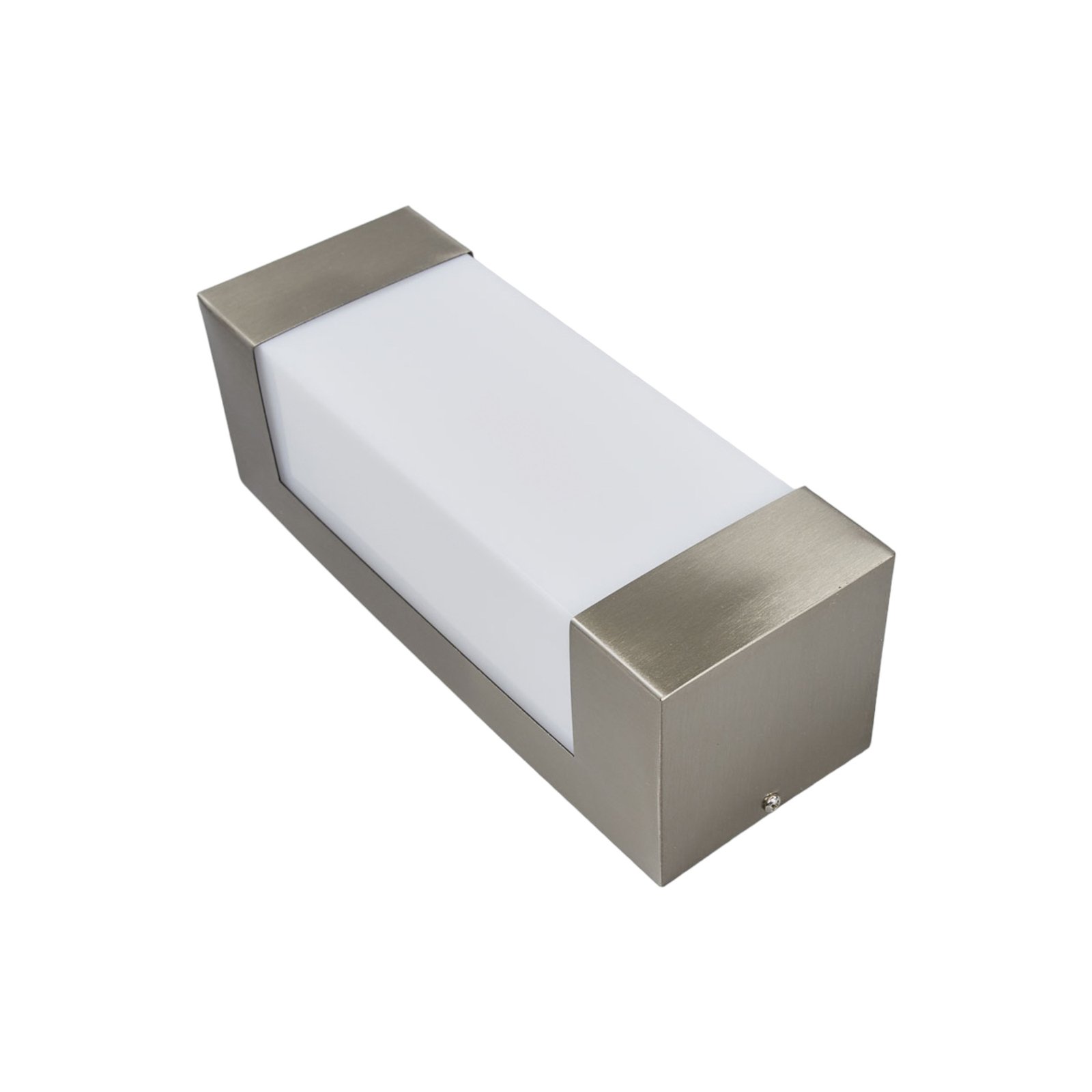 Severina LED Outdoor Wall Lamp Stainless Steel/White - Lindby