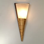 Elegant wall lamp INNOVAZIONE TRE in gold