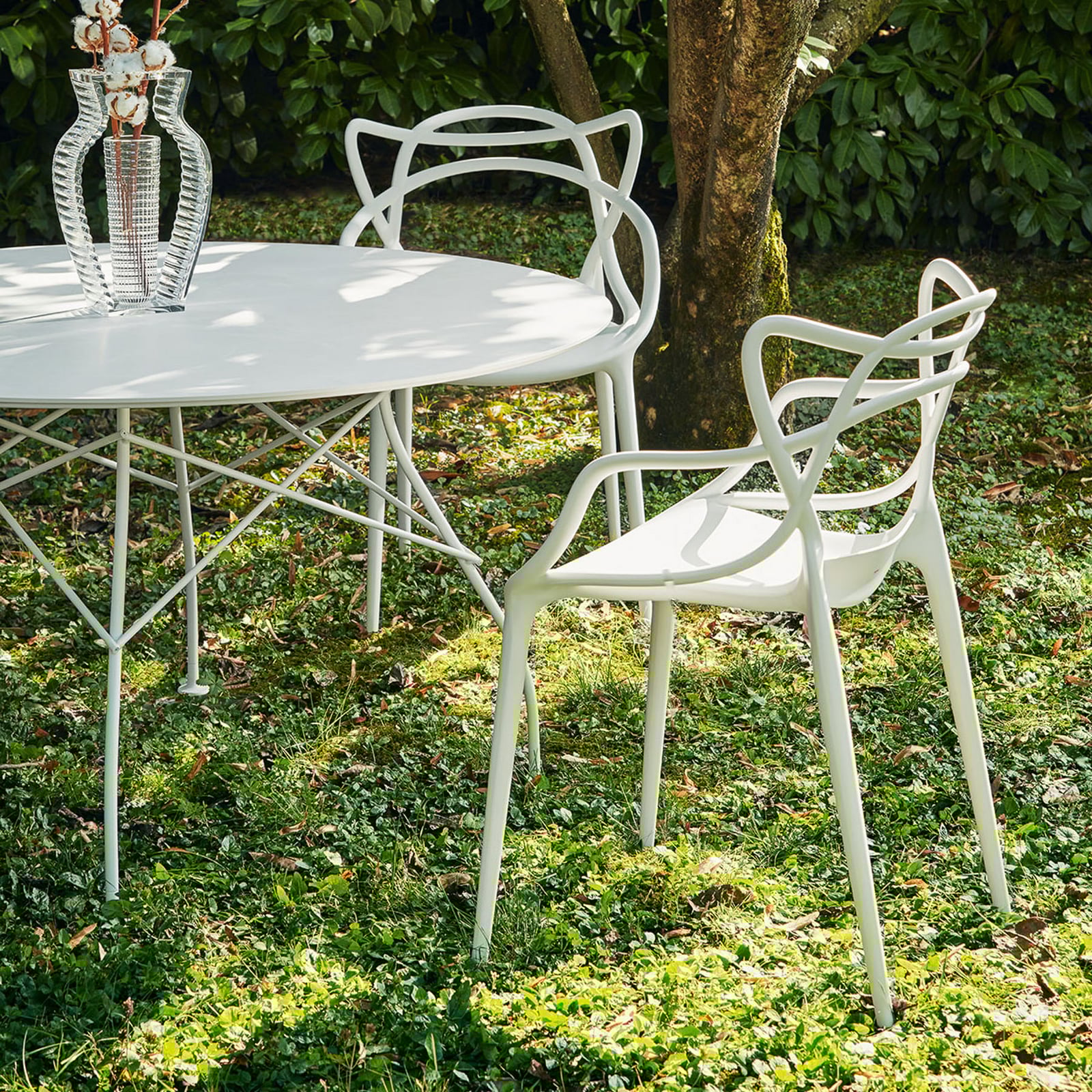 Masters chair, white, height 83 cm - Kartell Masters chair, white, height 83 cm - Kartell