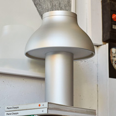 Lampada da tavolo HAY PC alluminio, alluminio, altezza 33 cm